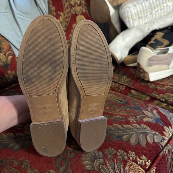TOMS Ella Chelsea  Womens  Boots   Ankle  Sz. 7.5 Tan - Picture 5 of 5